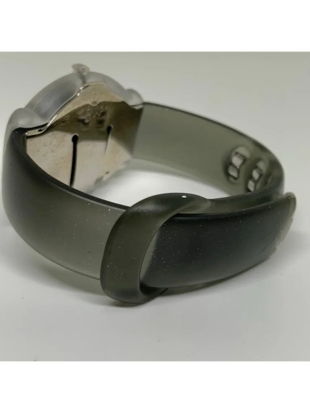 Snap Time Teller By Disney kids watch 35mm quartz gray band up to 7.5” running